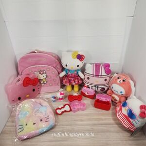 Hello Kitty Collection Bundle - Miscellaneous Items - Plush, Backpacks & Figures